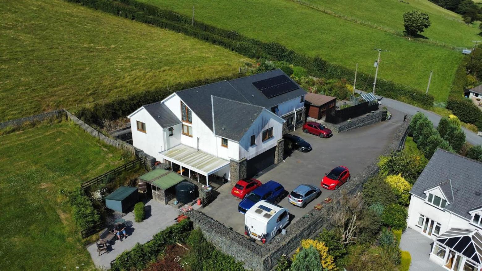 Bed and Breakfast Y Grange Llanfihangel-y-Creuddyn Экстерьер фото